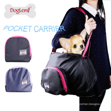 Portable Easy Pet Carrier Dog Cat outdoor carrier bag handbag